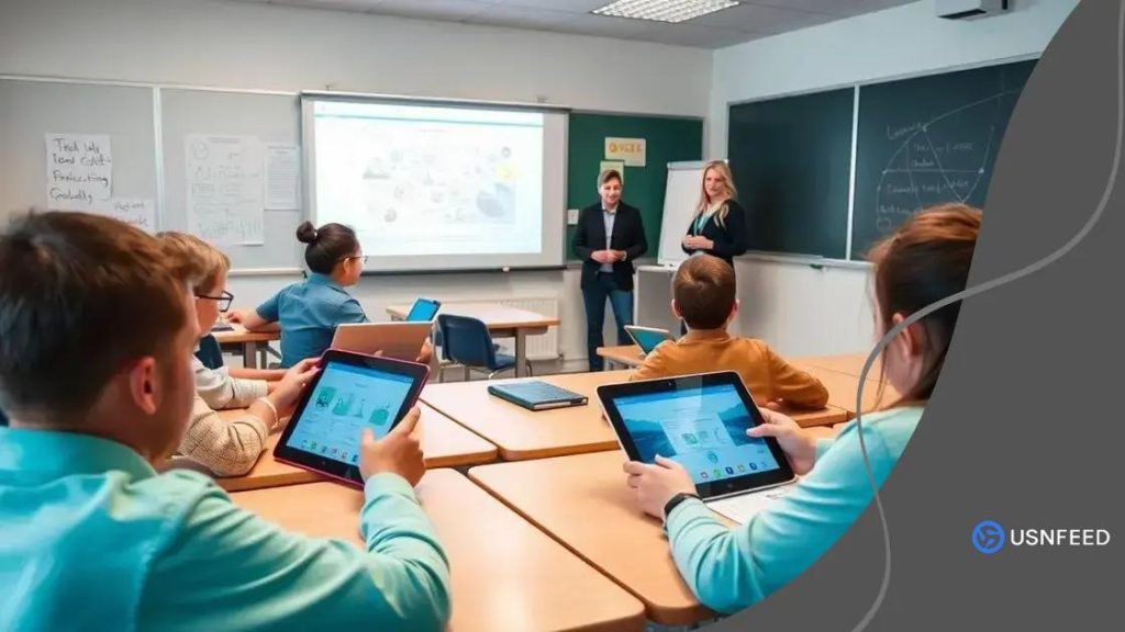 The role of technology in the classroom is changing learning