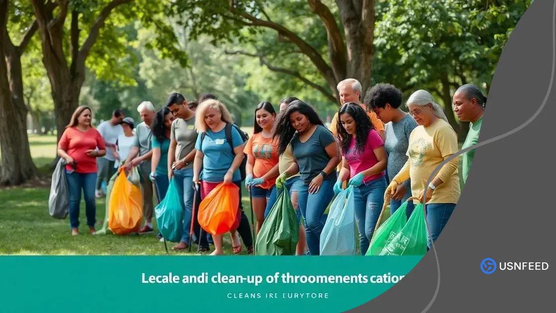 The role of local communities in environmental efforts