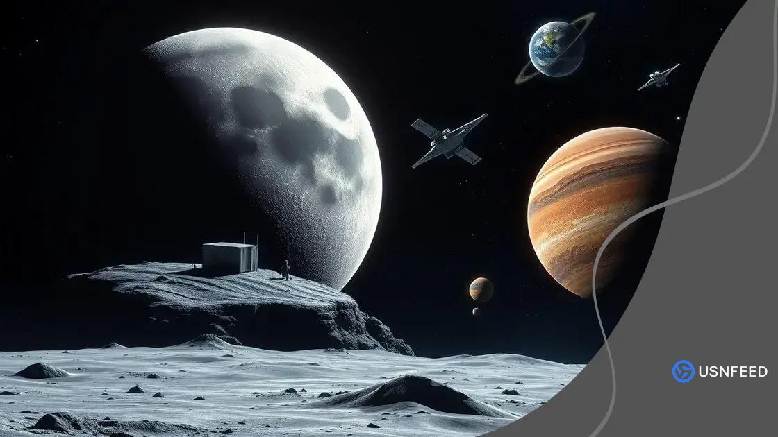 Future goals of NASA