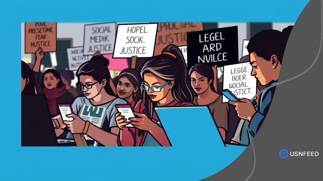 Impact of social media on activism