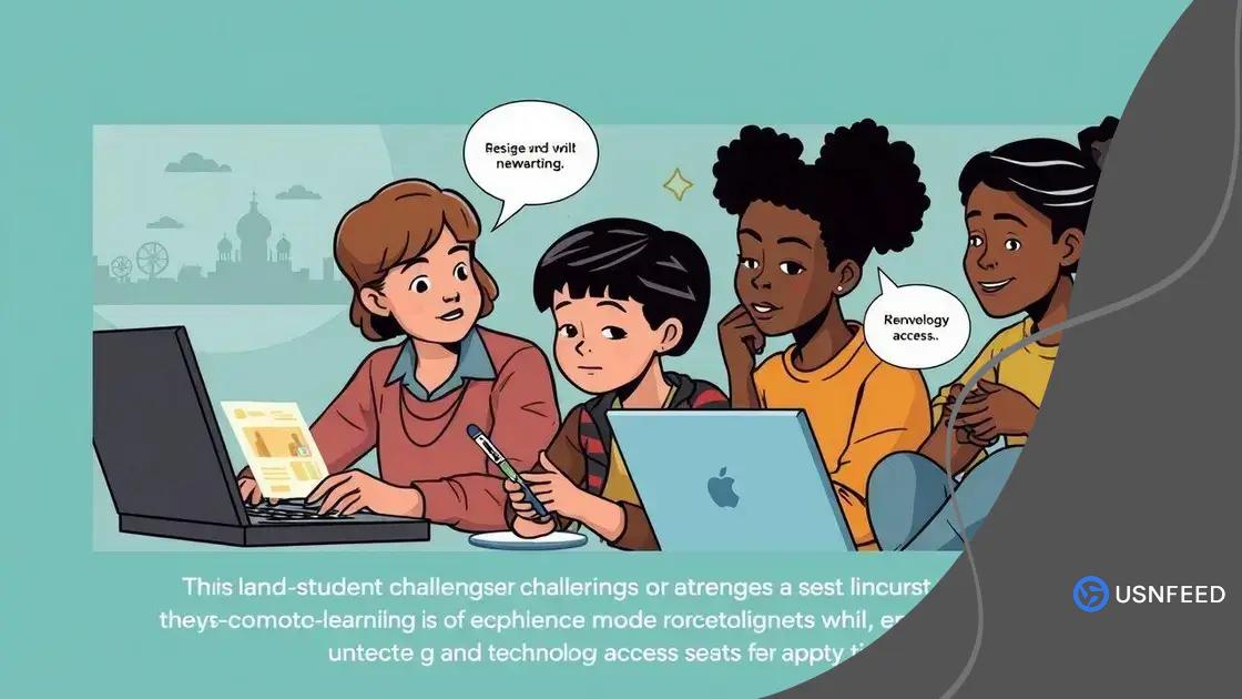 Challenges in remote learning implementation