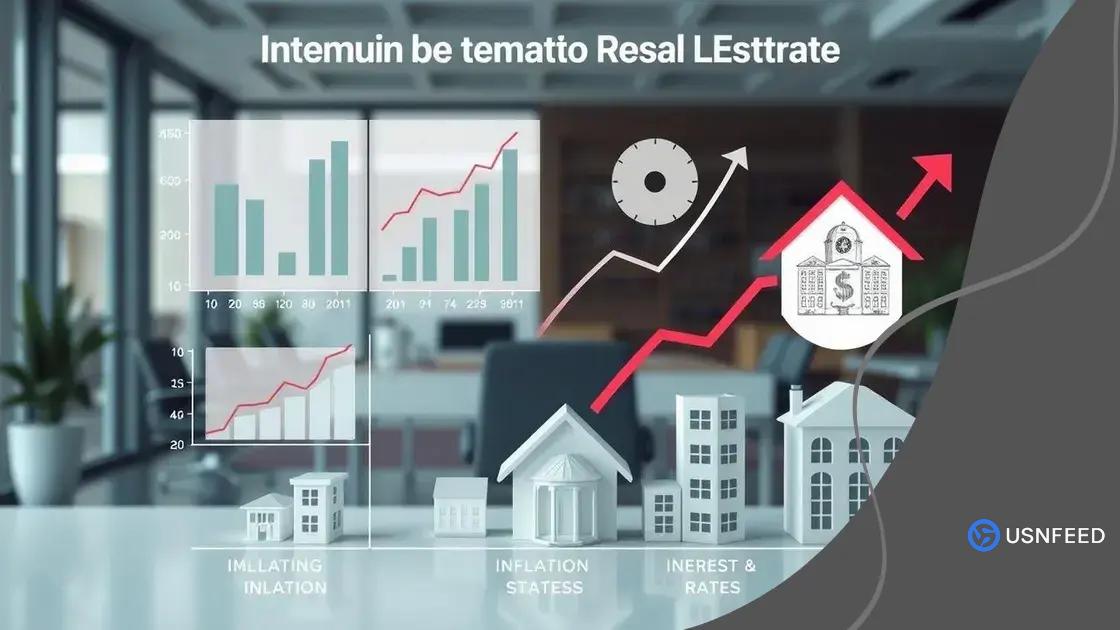 Impact of economic changes on real estate forecasts