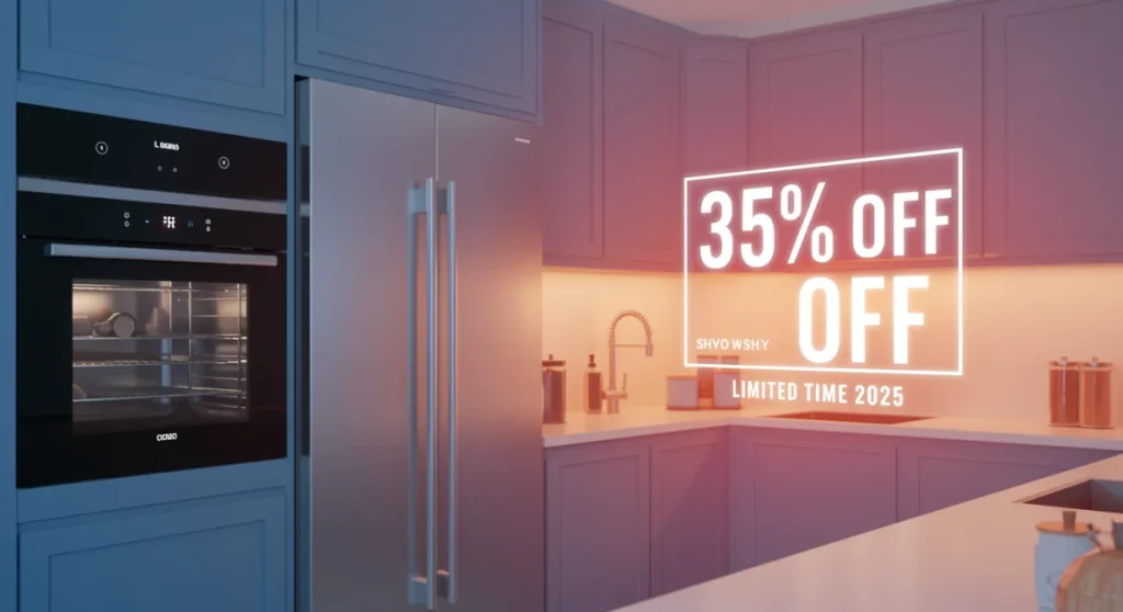 Não Perca! Cupons de 35% em Eletrodomésticos Grandes 2025