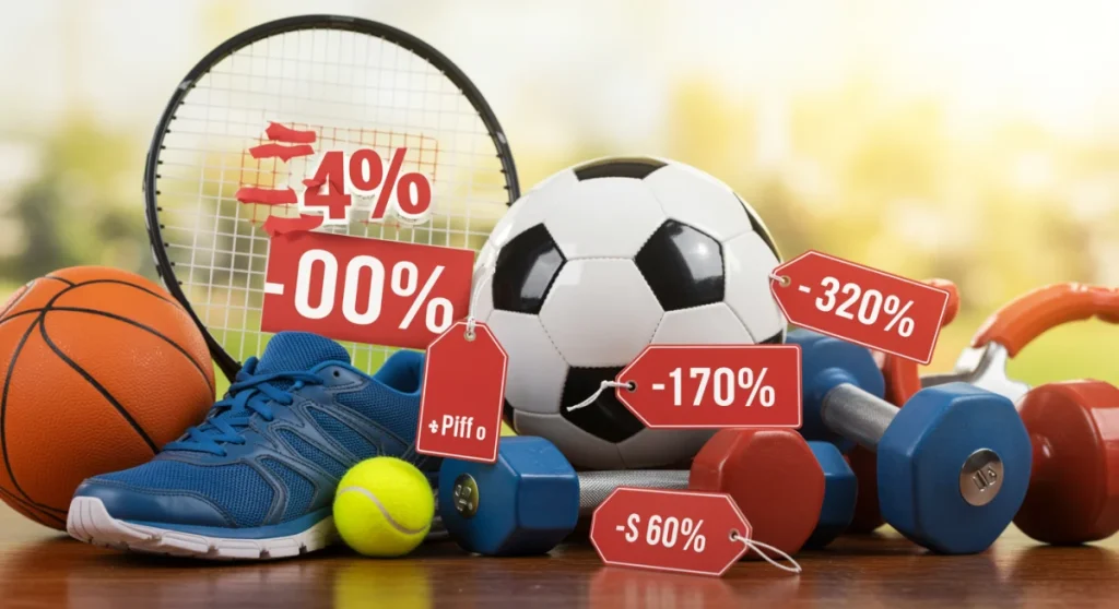 Cupons Válidos: Descontos de 7% a 15% em Artigos Esportivos