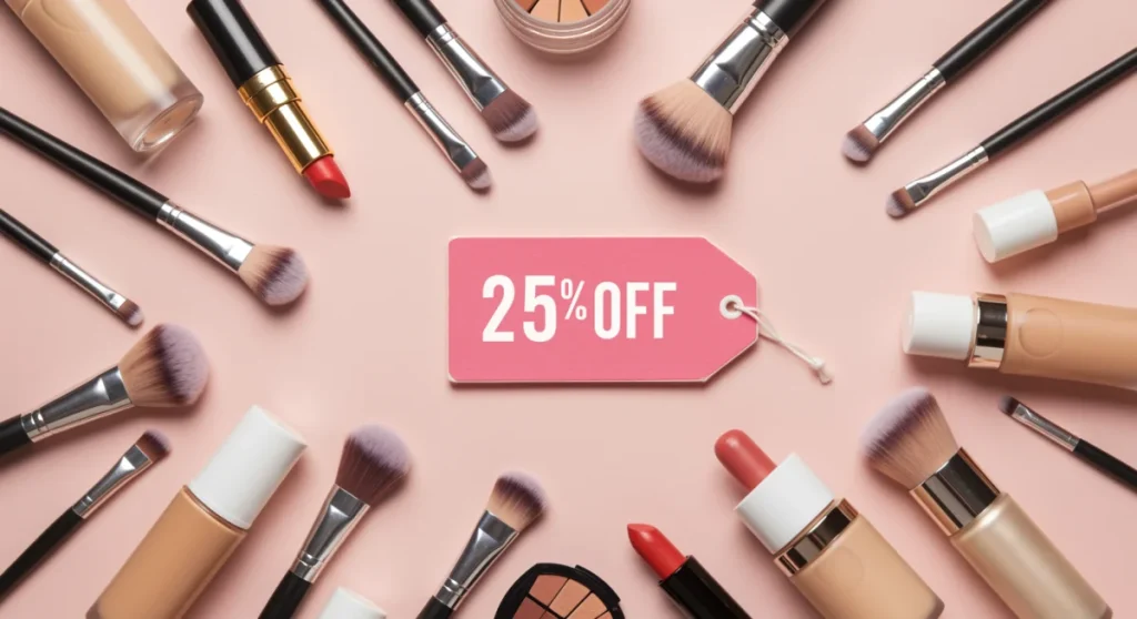 Ofertas Relâmpago: Cupons de Última Hora com 25% OFF em Beleza